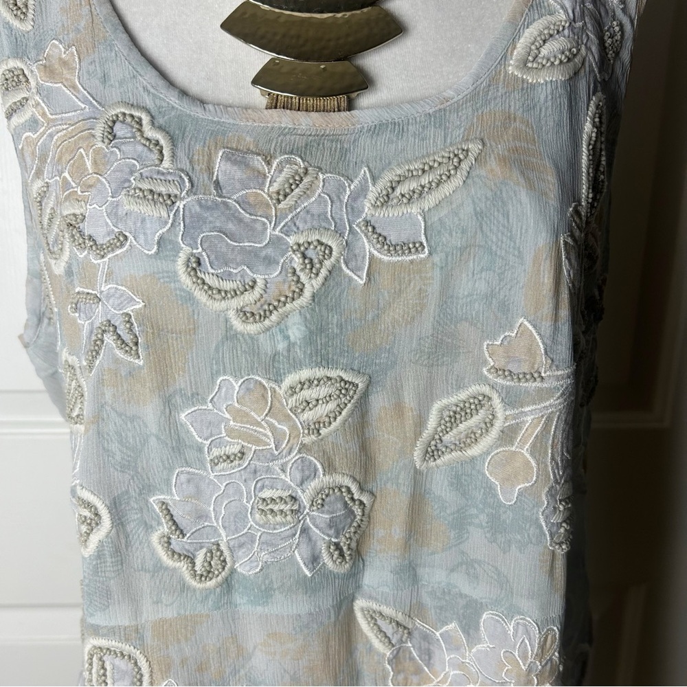 New Sundance Moonshadow Embroidered Bead Dress (size large) - Picture 4 of 12